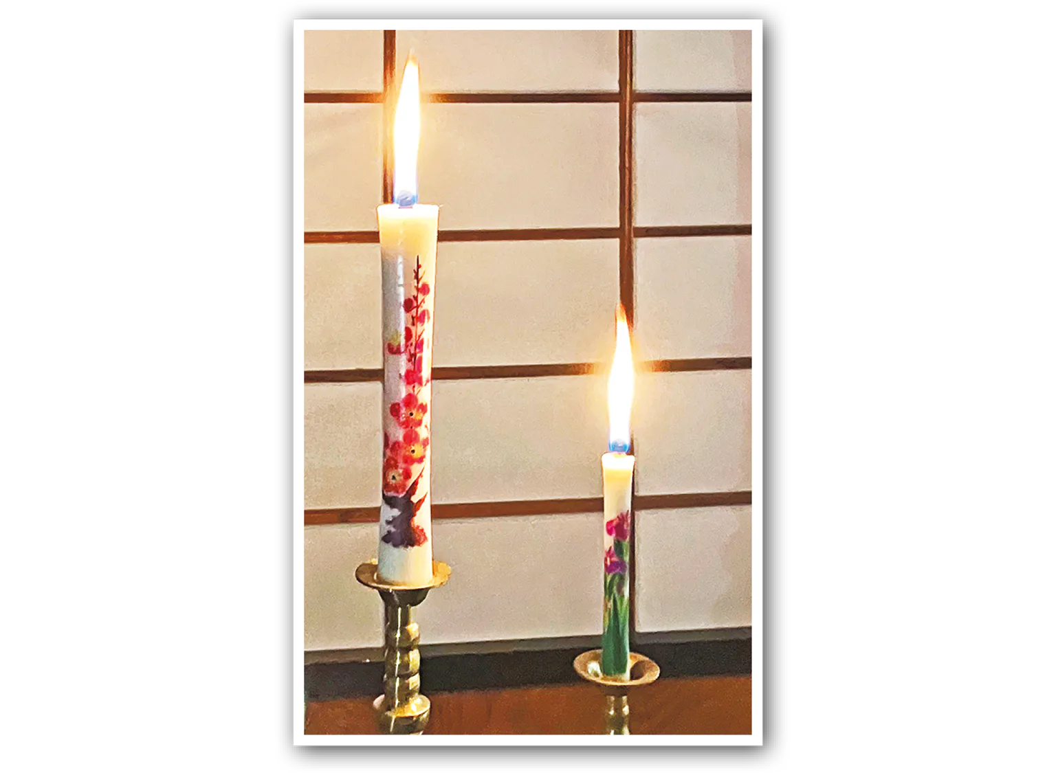 会津絵ろうそくの画像