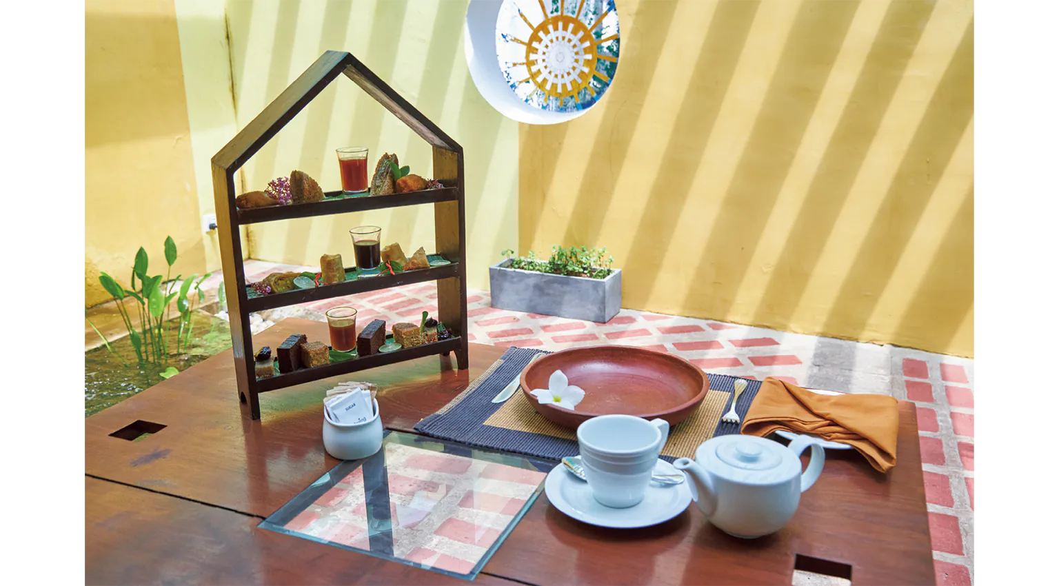 アーユルヴェーダアフタヌーンティの画像