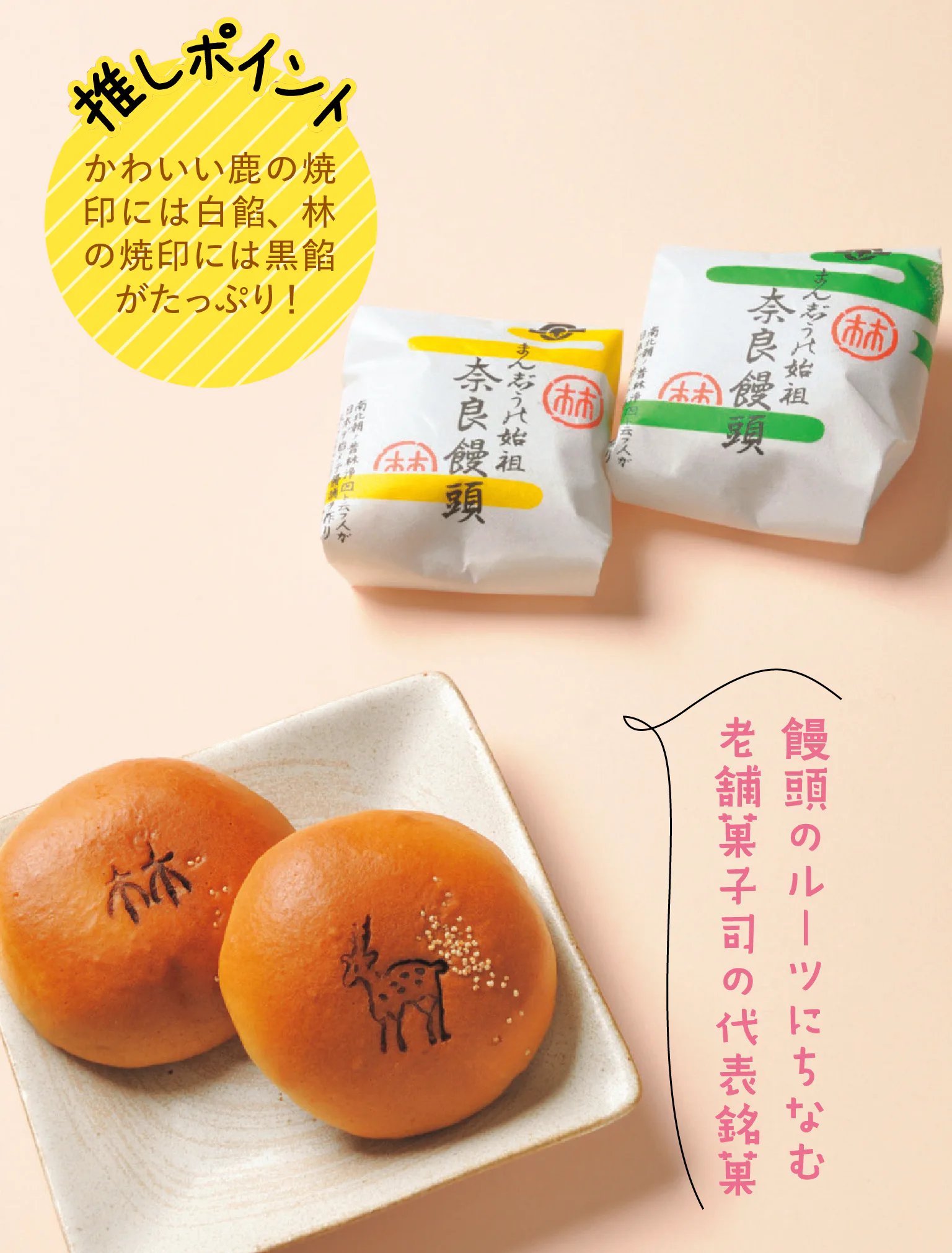 千代の舎 竹村の饅頭の画像