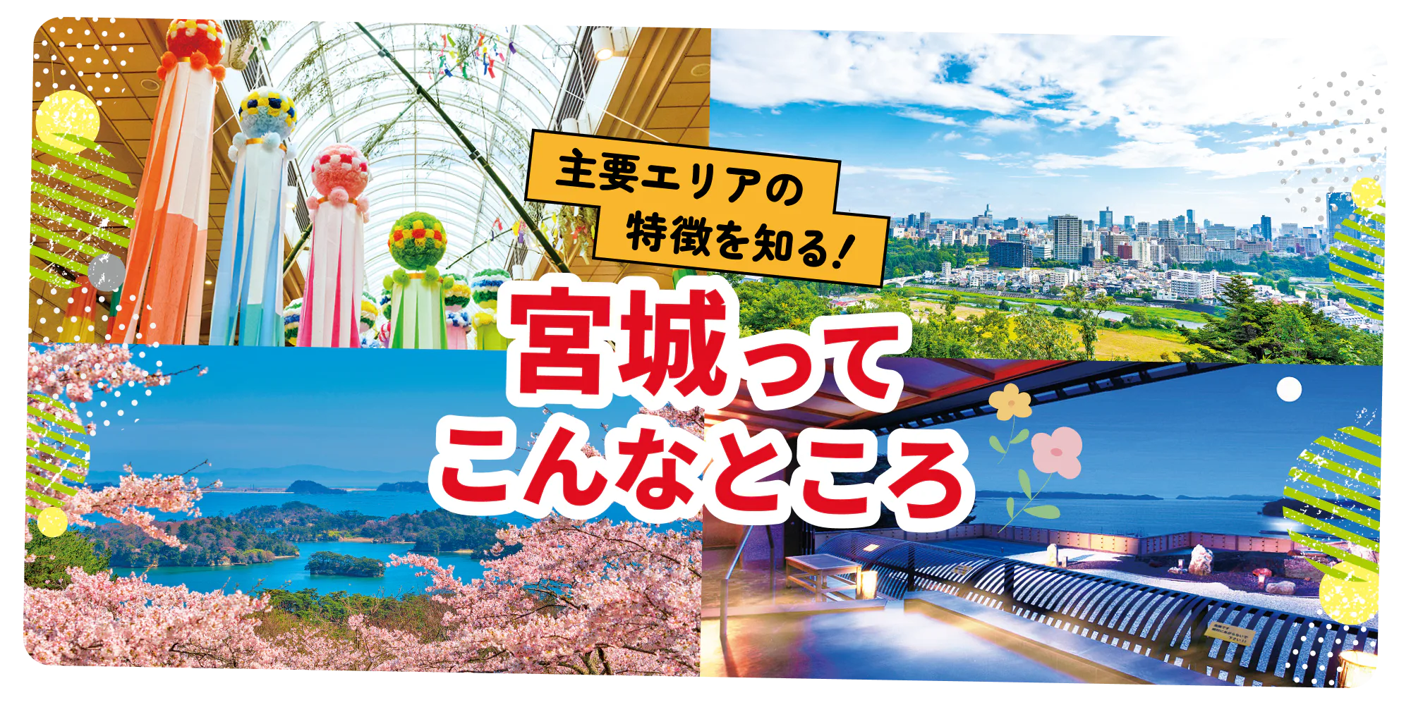 宮城エリア早わかり