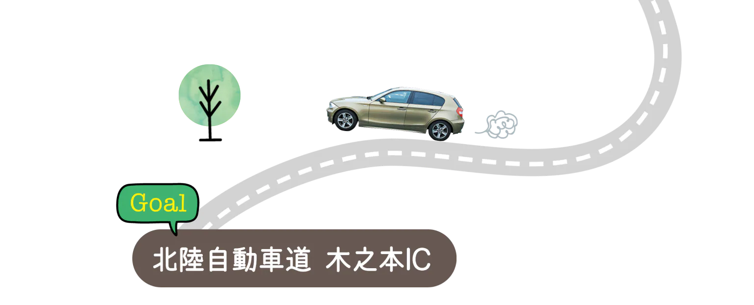 Goal 北陸自動車道 木之本IC
