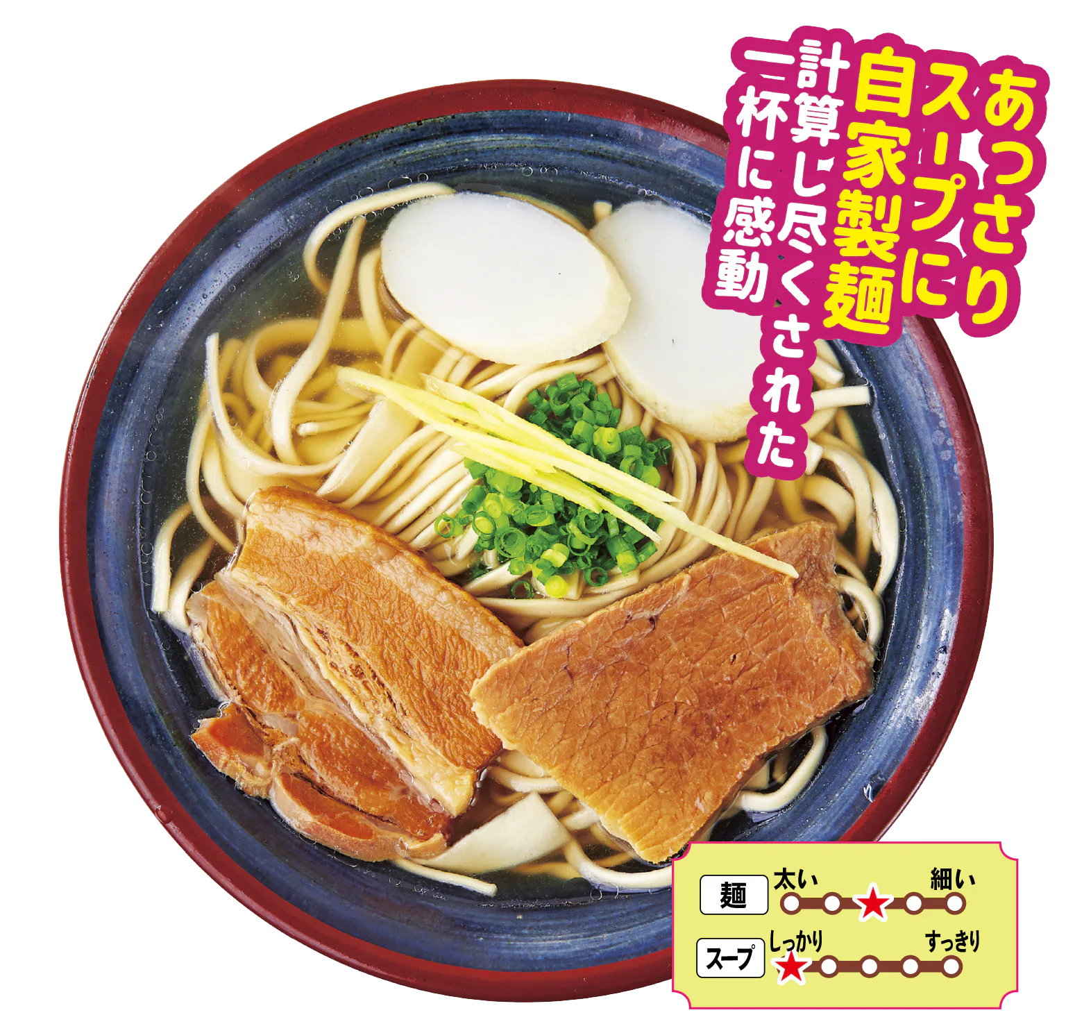 首里そばの首里そば（中）の画像