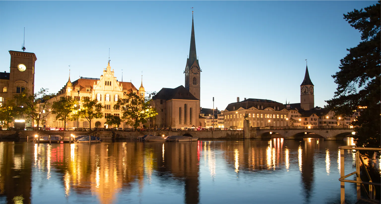 チューリヒ市街の画像