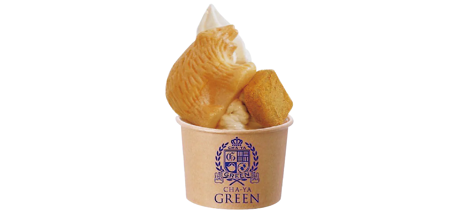 ソフトクリーム きなこの画像