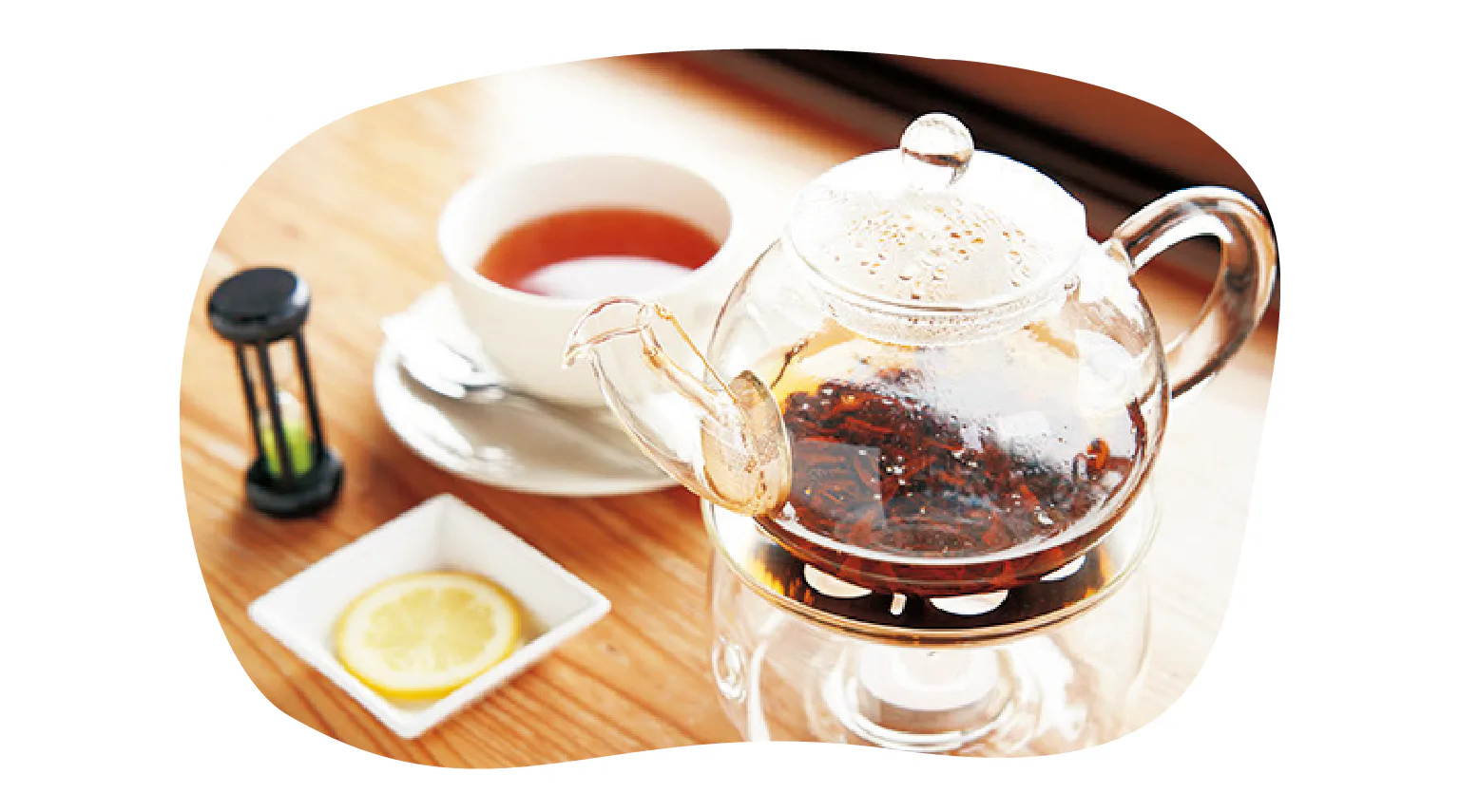 ランチに付くコーヒーまたは紅茶の画像