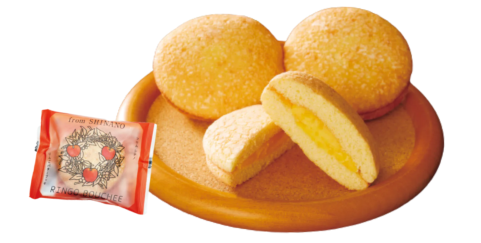 りんごバターブッセの画像