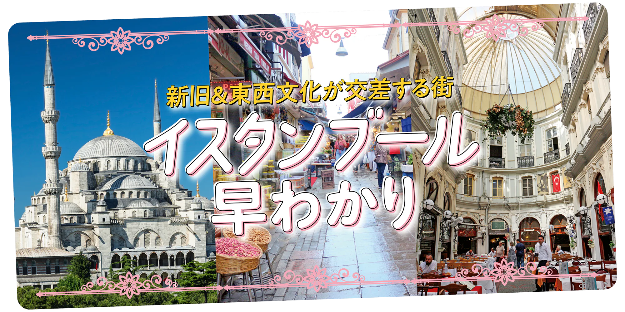 【トルコ】イスタンブール早わかり｜ヨーロッパ・サイドとアジア・サイドを地図付きで解説｜１日モデルプランも