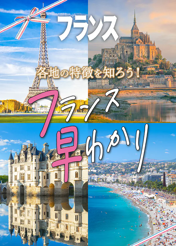【フランス旅行】人気のエリアや街を解説：パリ・南仏（ニース、アルルほか）・ワインの産地（ボルドー、ブルゴーニュ、シャンパーニュ）など