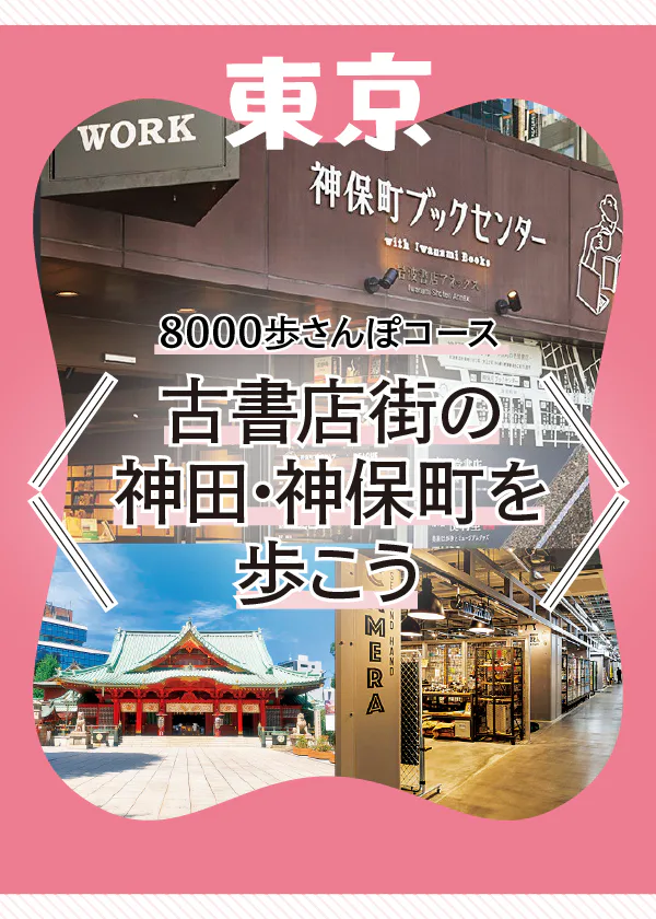 【東京さんぽ】8000歩コース｜古書店街を歩き、神田・神保町を満喫