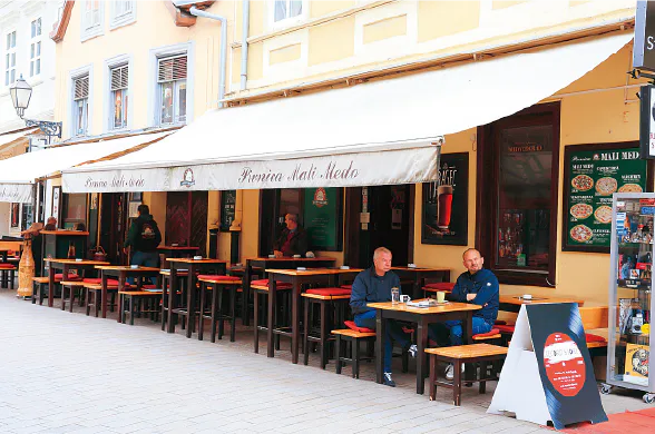 ピヴニツァ・マリ・メドの店舗外観画像