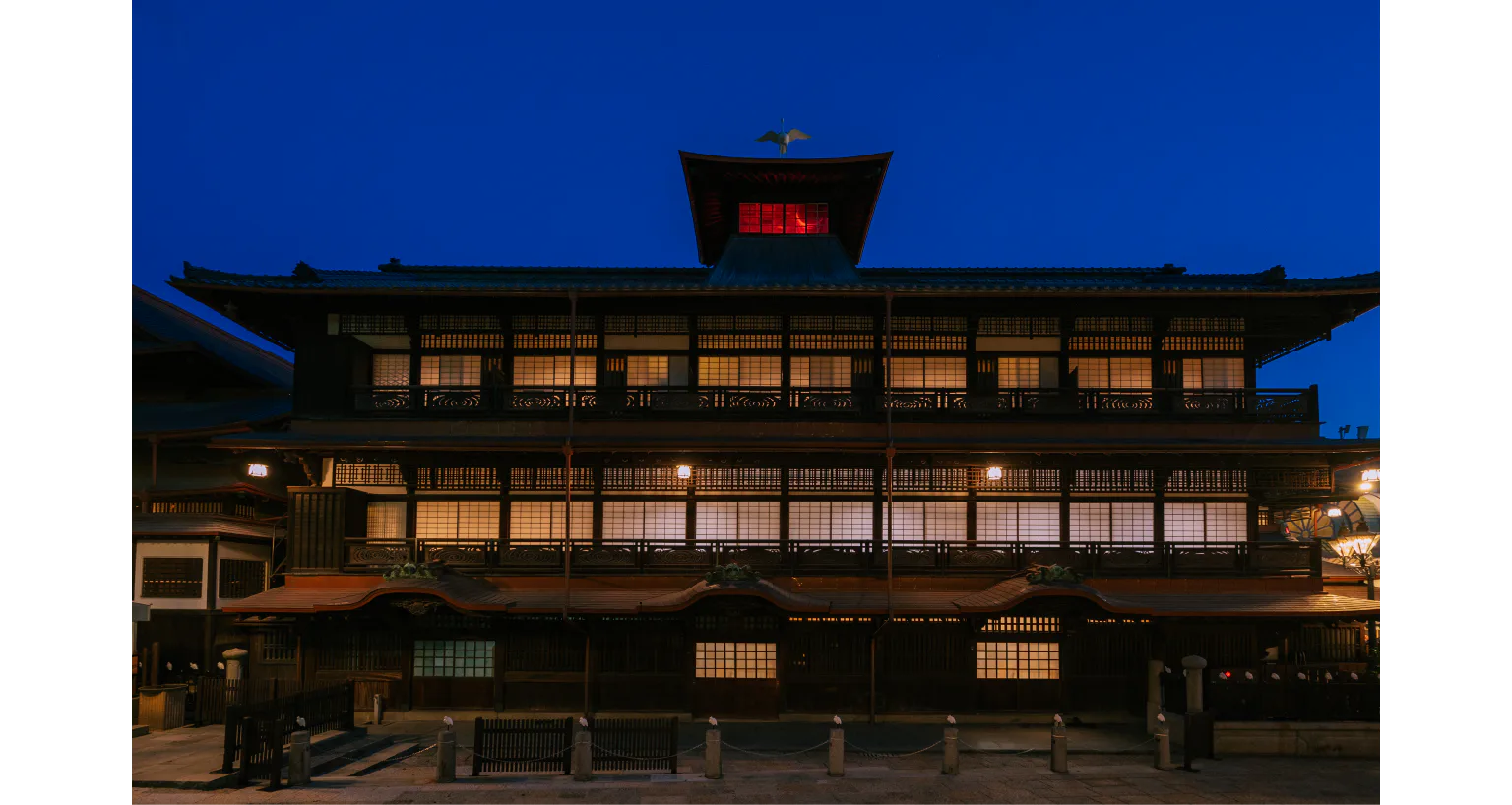 道後温泉本館の北正面の外観画像