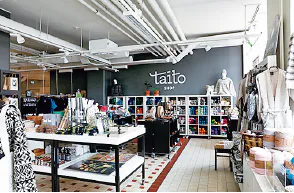タイトショップ・ヘルシンキの店内画像