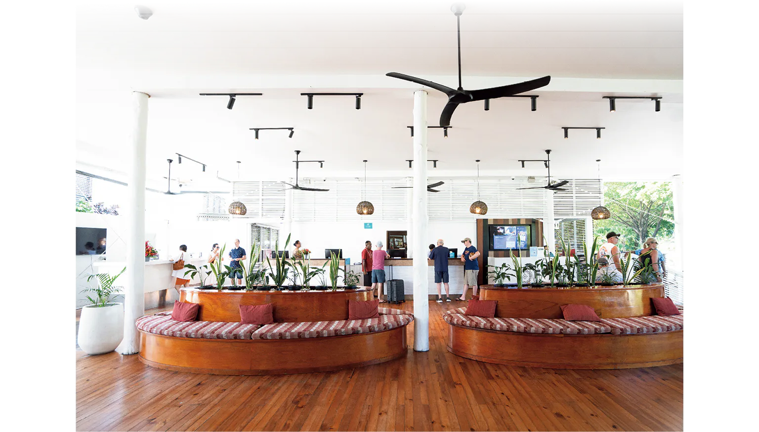 チェックインの瞬間からリゾートモードのスイッチがオンにの画像