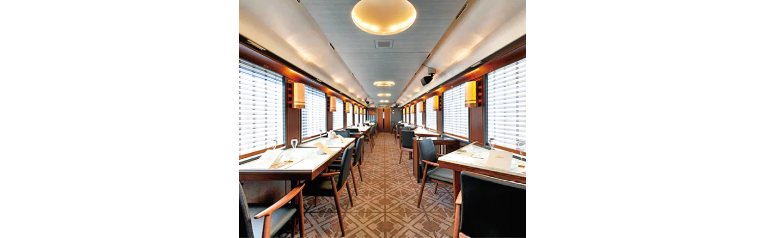 TOHOKU EMOTIONの車内の写真