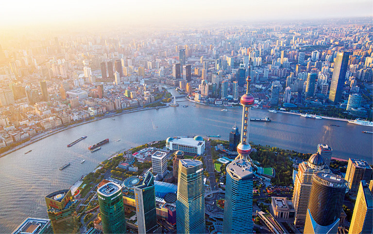 タワーから望むパノラマビューの画像