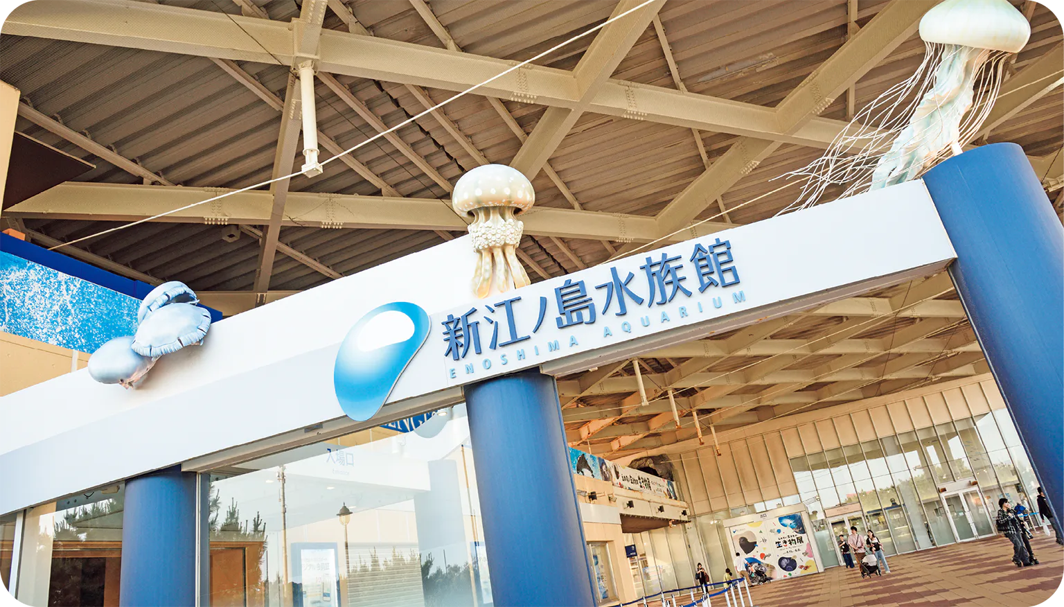 新江ノ島水族館の外観の画像