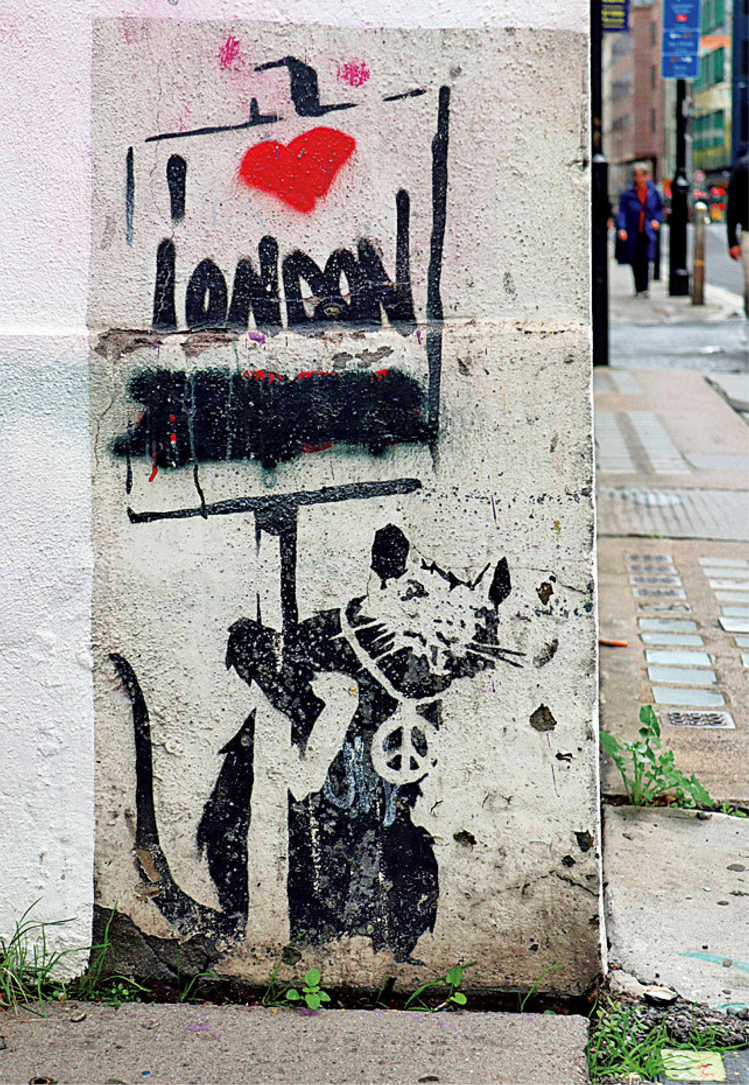 Banksy ダンボールステンシルアート フリーアート 【公式通販】