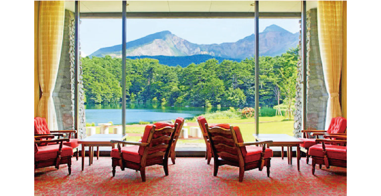 裏磐梯高原ホテル　ラウンジの画像