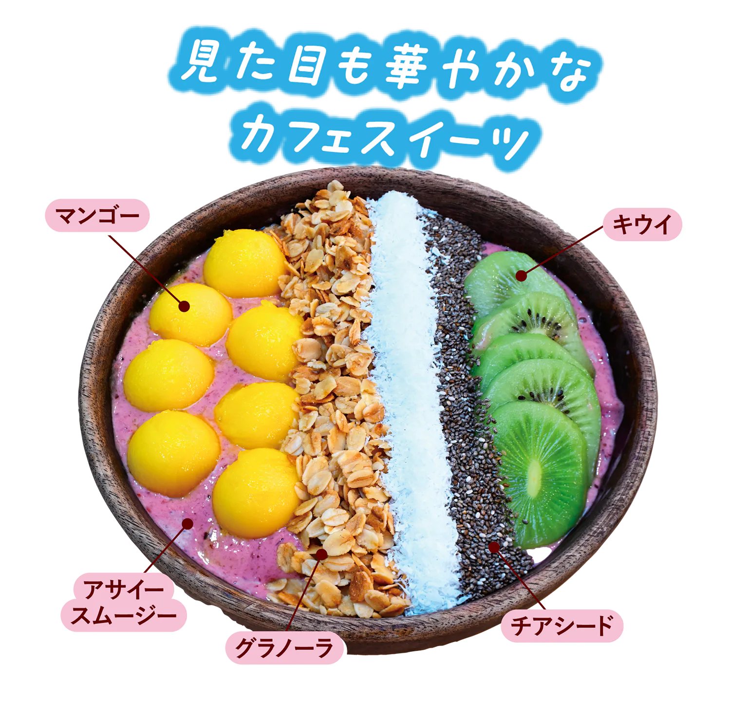 アサイー・ベリー・スムージー・ボウルの画像