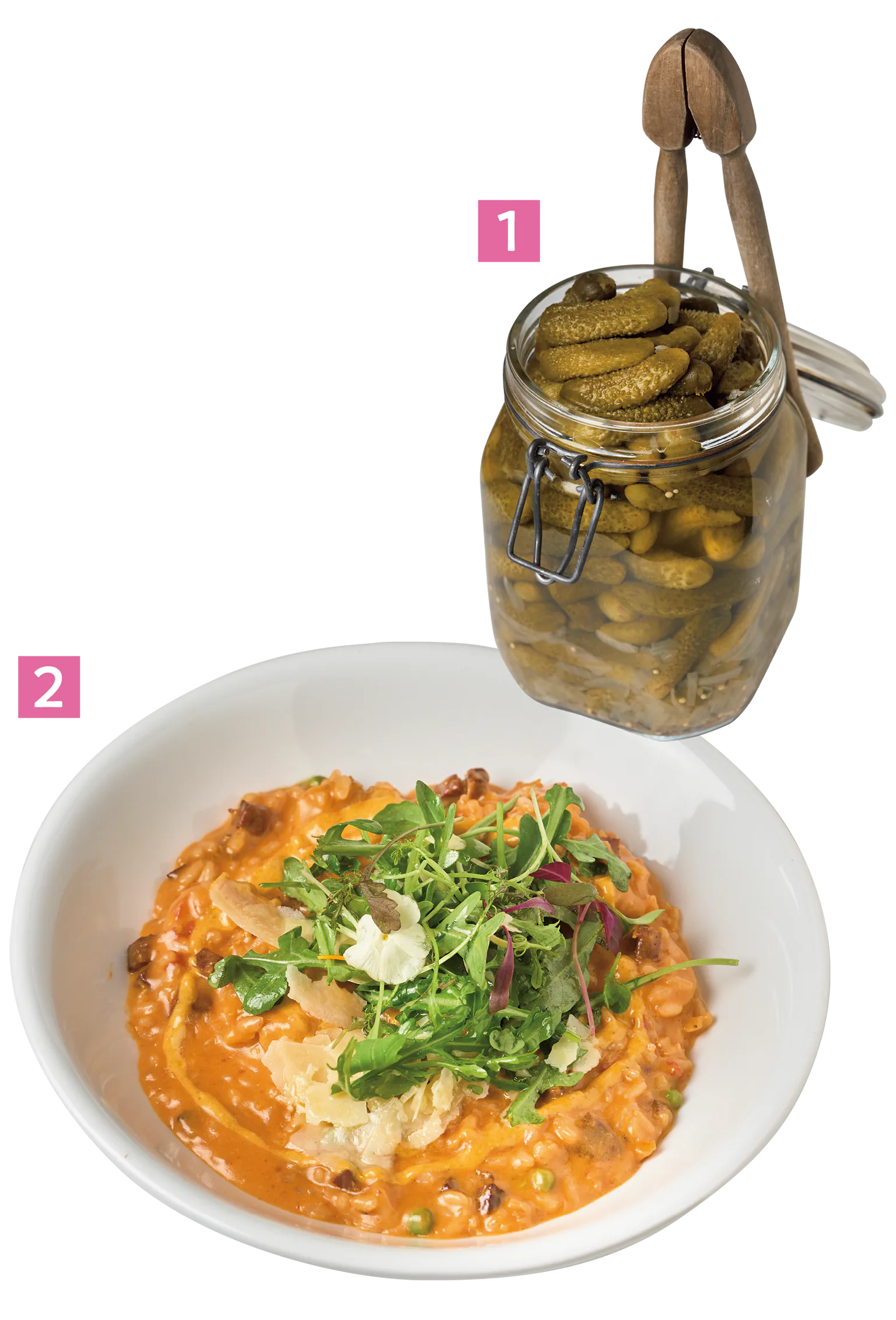 レクスプレスの料理の画像