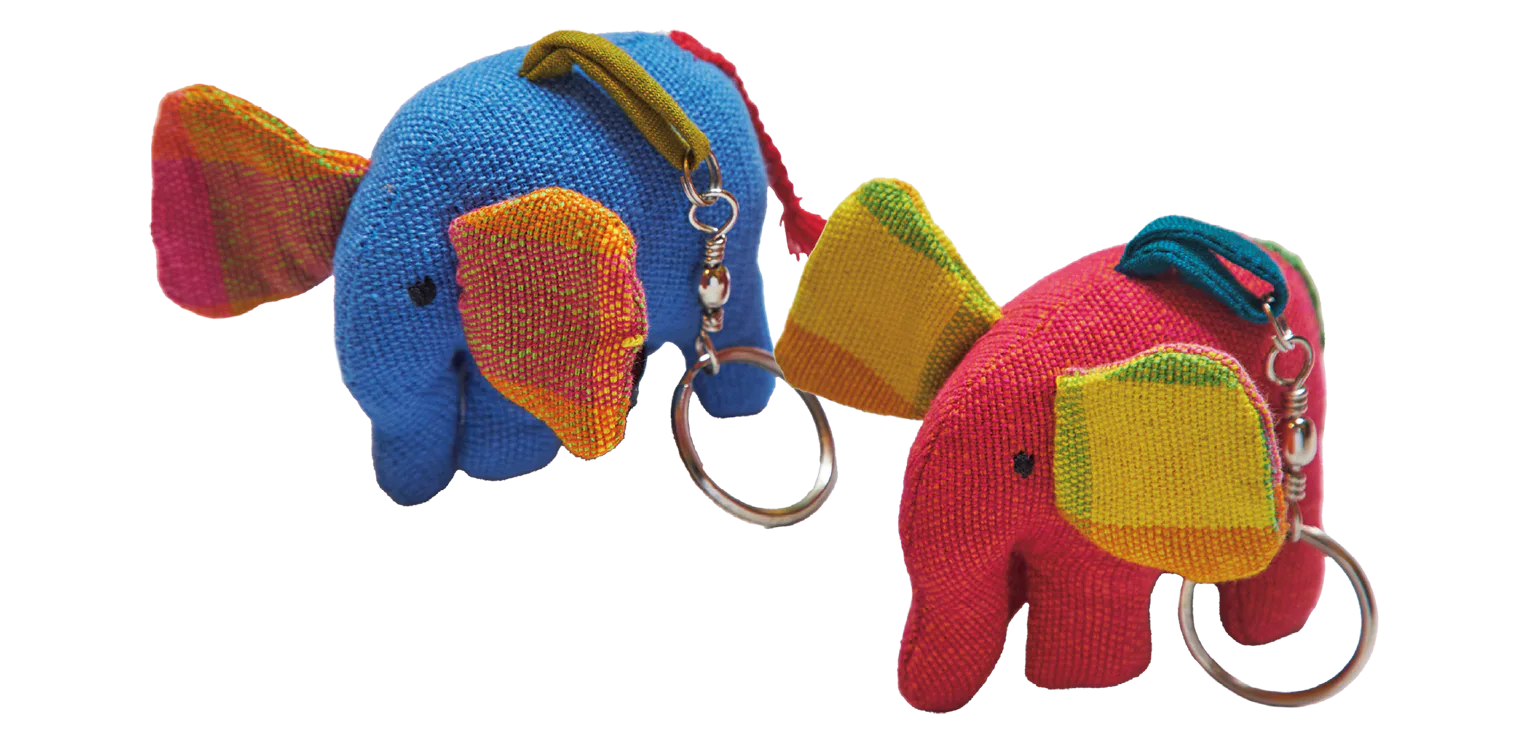 ベアフットのキーホルダーの画像