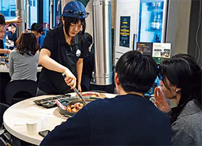 スクソンドの店内の画像