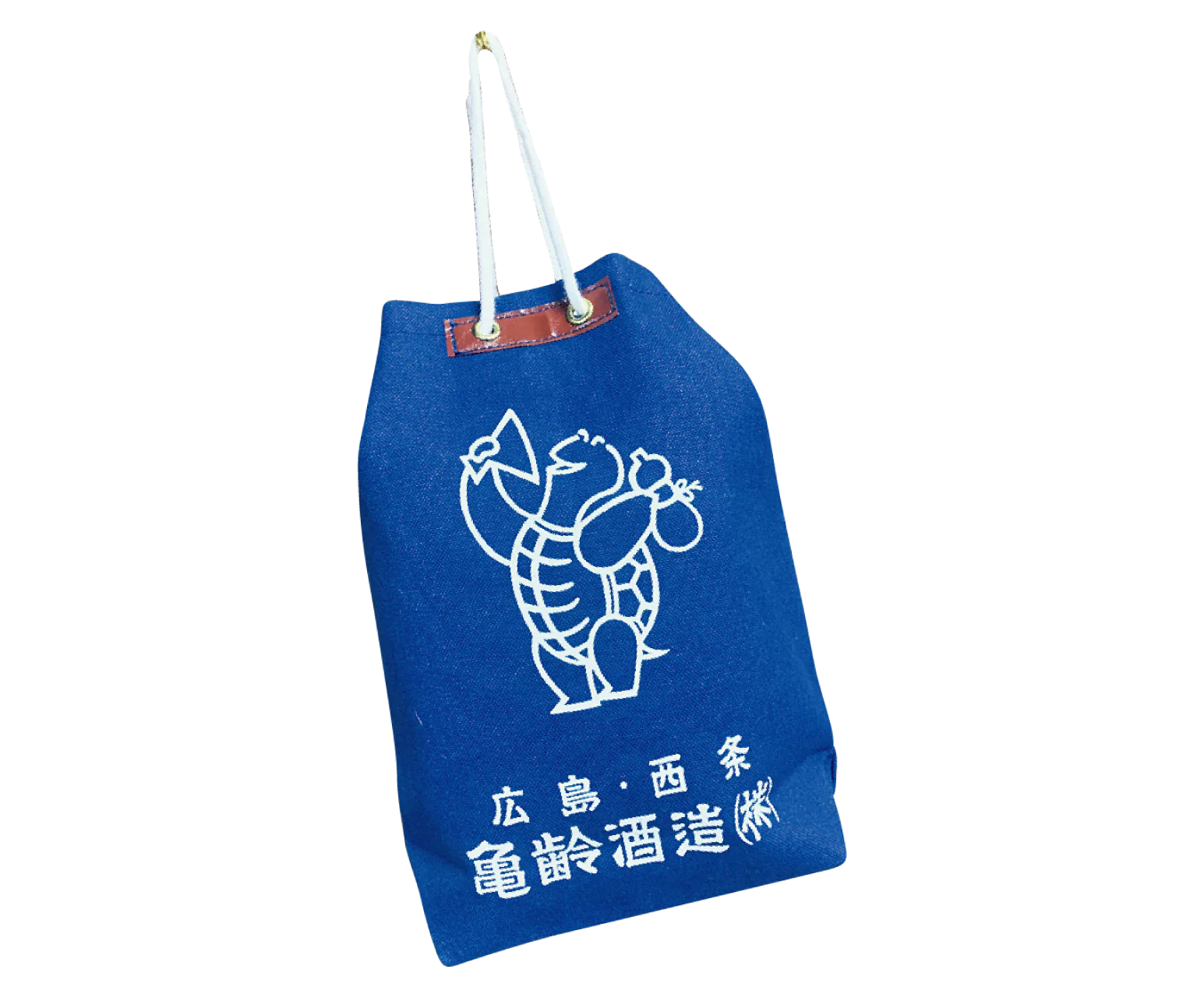 万年亀舎の巾着袋の画像