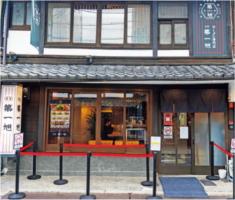 本家第一旭烏丸店の外観画像