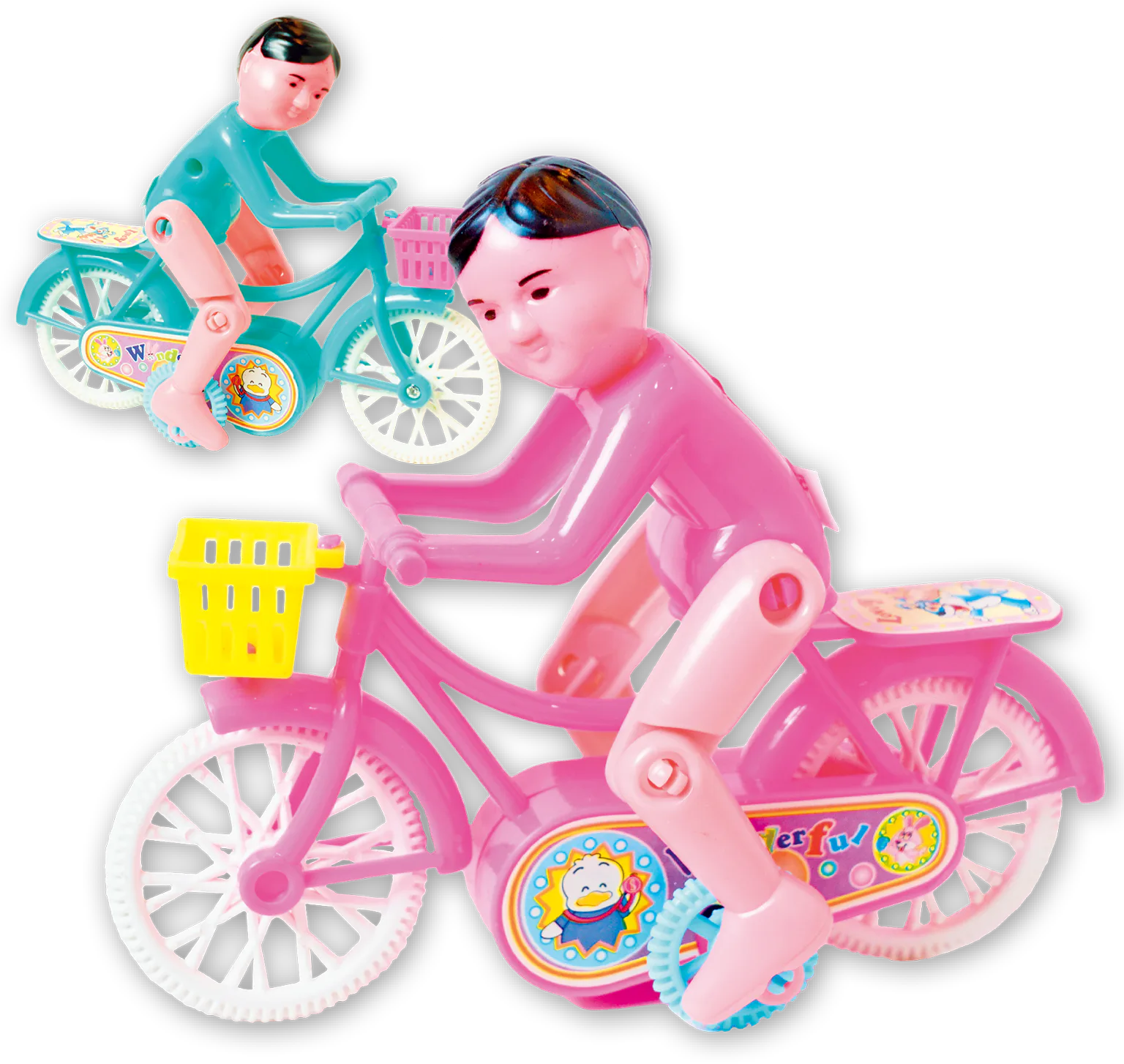 プルバック自転車玩具の画像