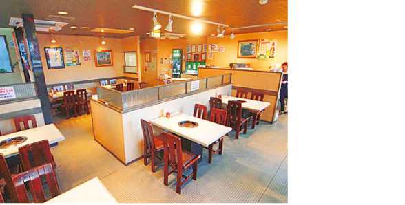 食道園の店内の画像