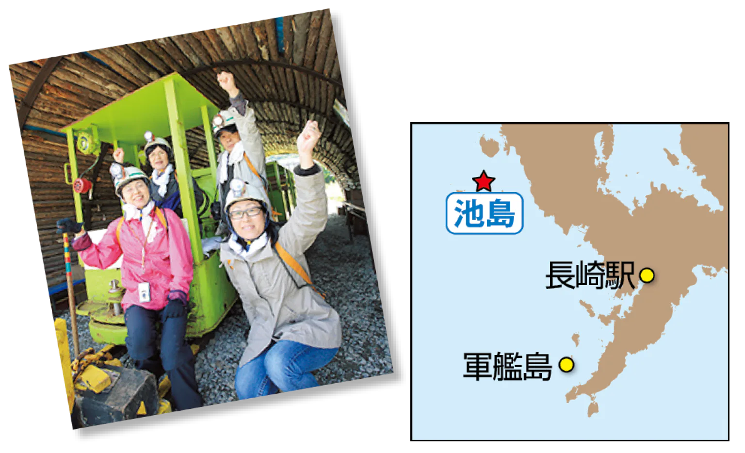 坑内体験・見学ツアーの画像