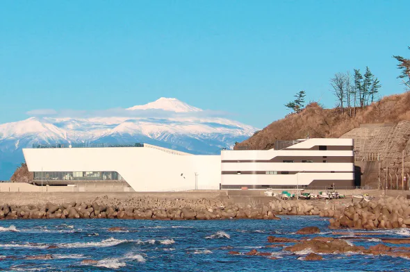 鶴岡市立加茂水族館外観画像