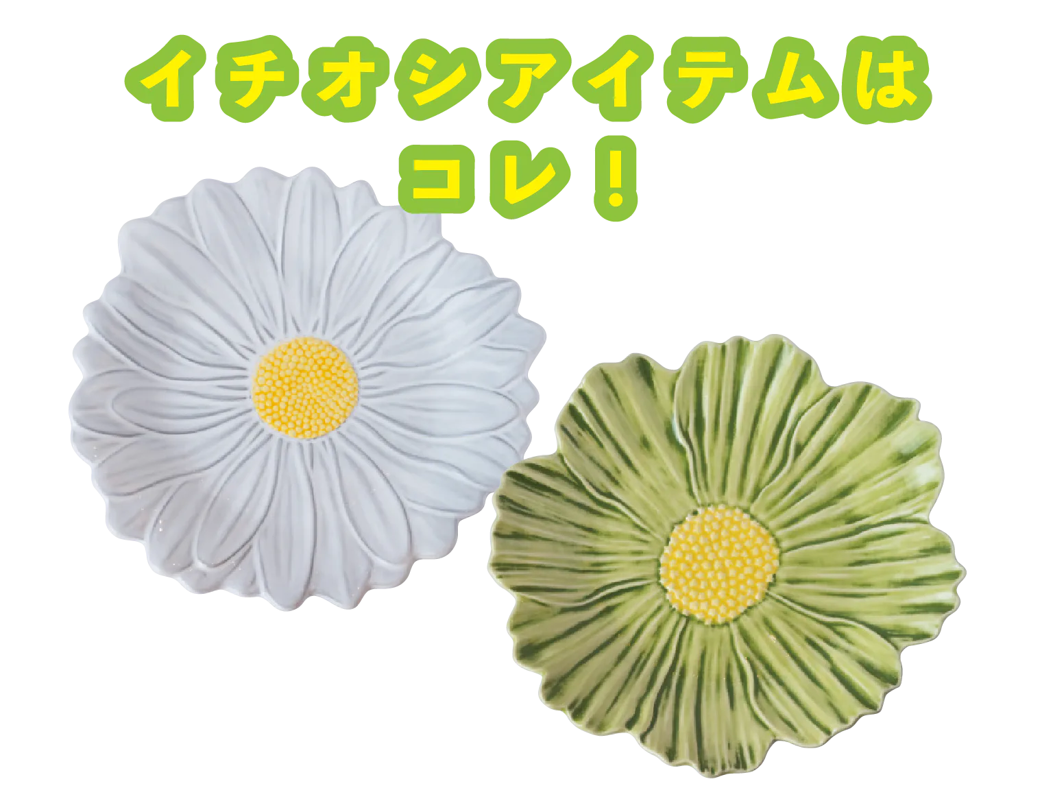デイジーのお皿の画像