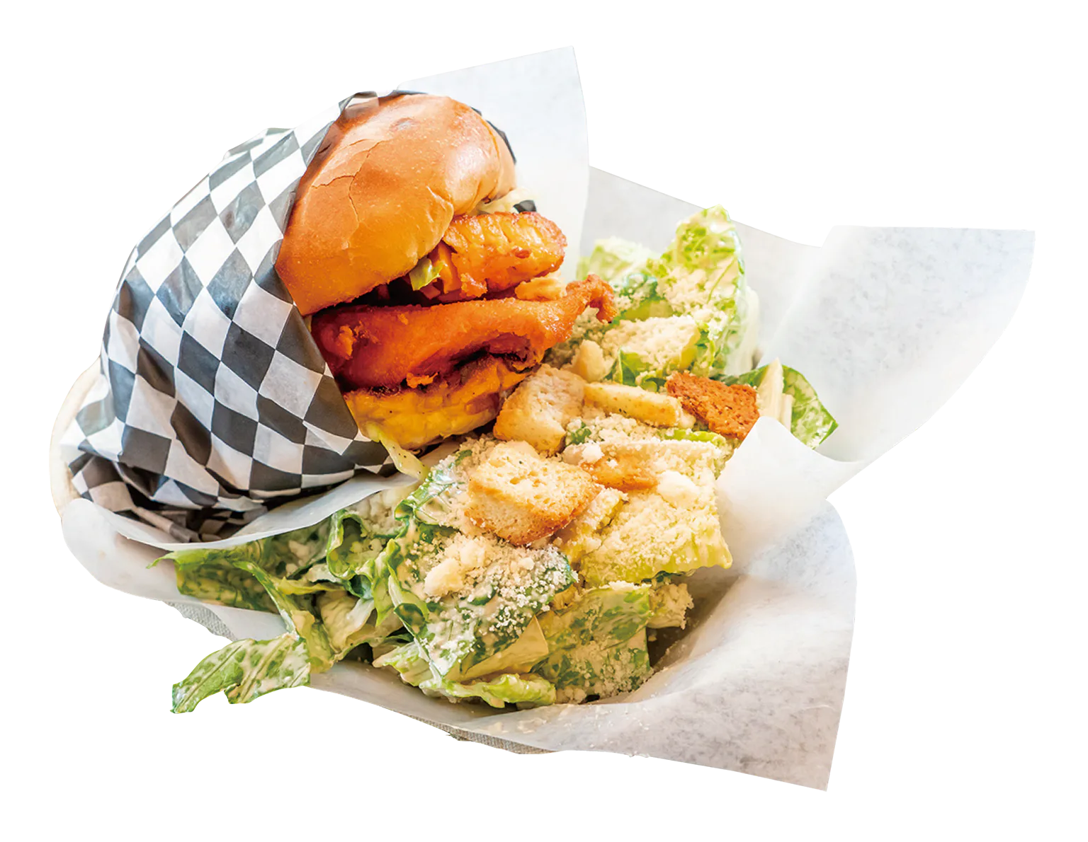 サーモン・バーガーの画像