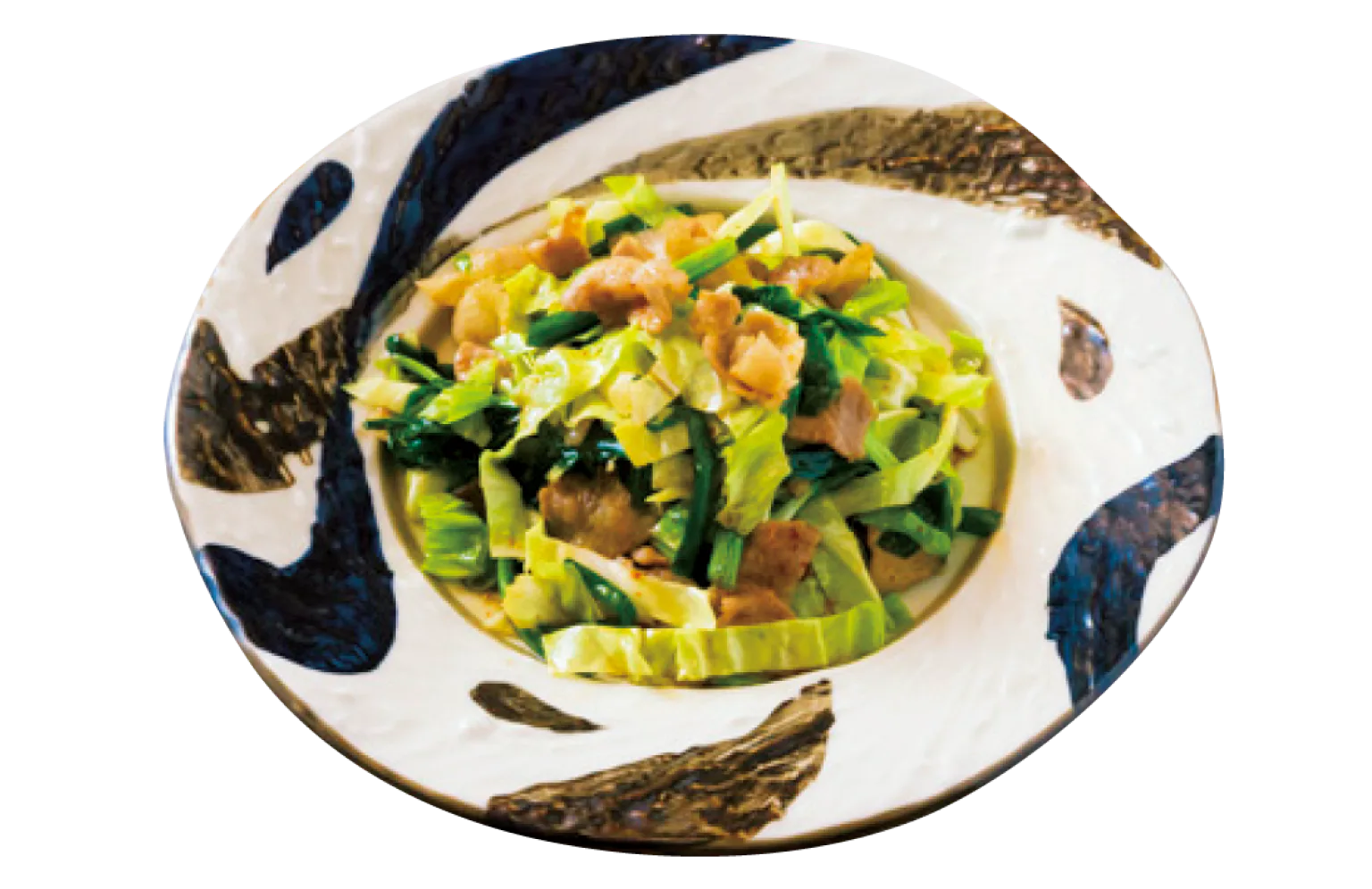 ニラ豚炒めの画像