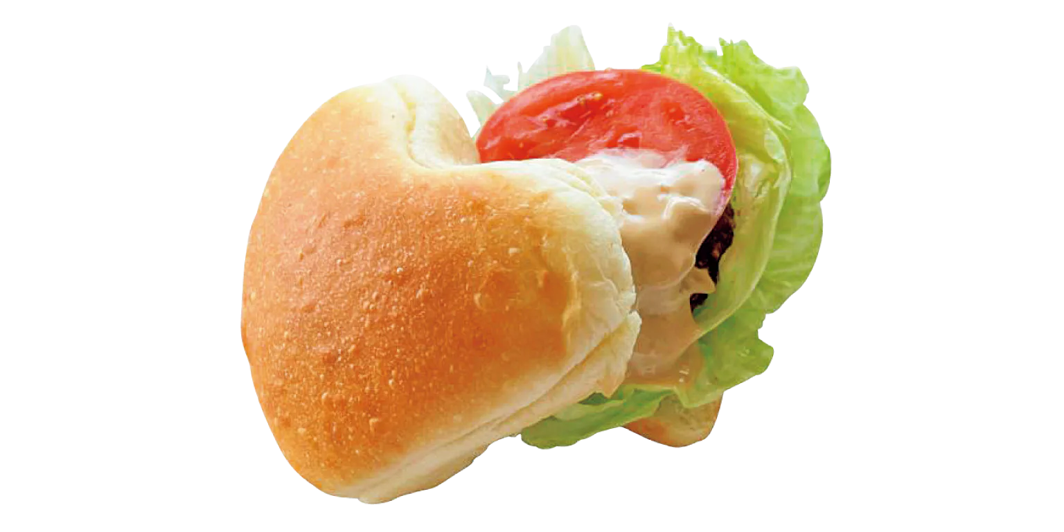とうふちくわの里 ちむら布袋店のもさバーガーの画像