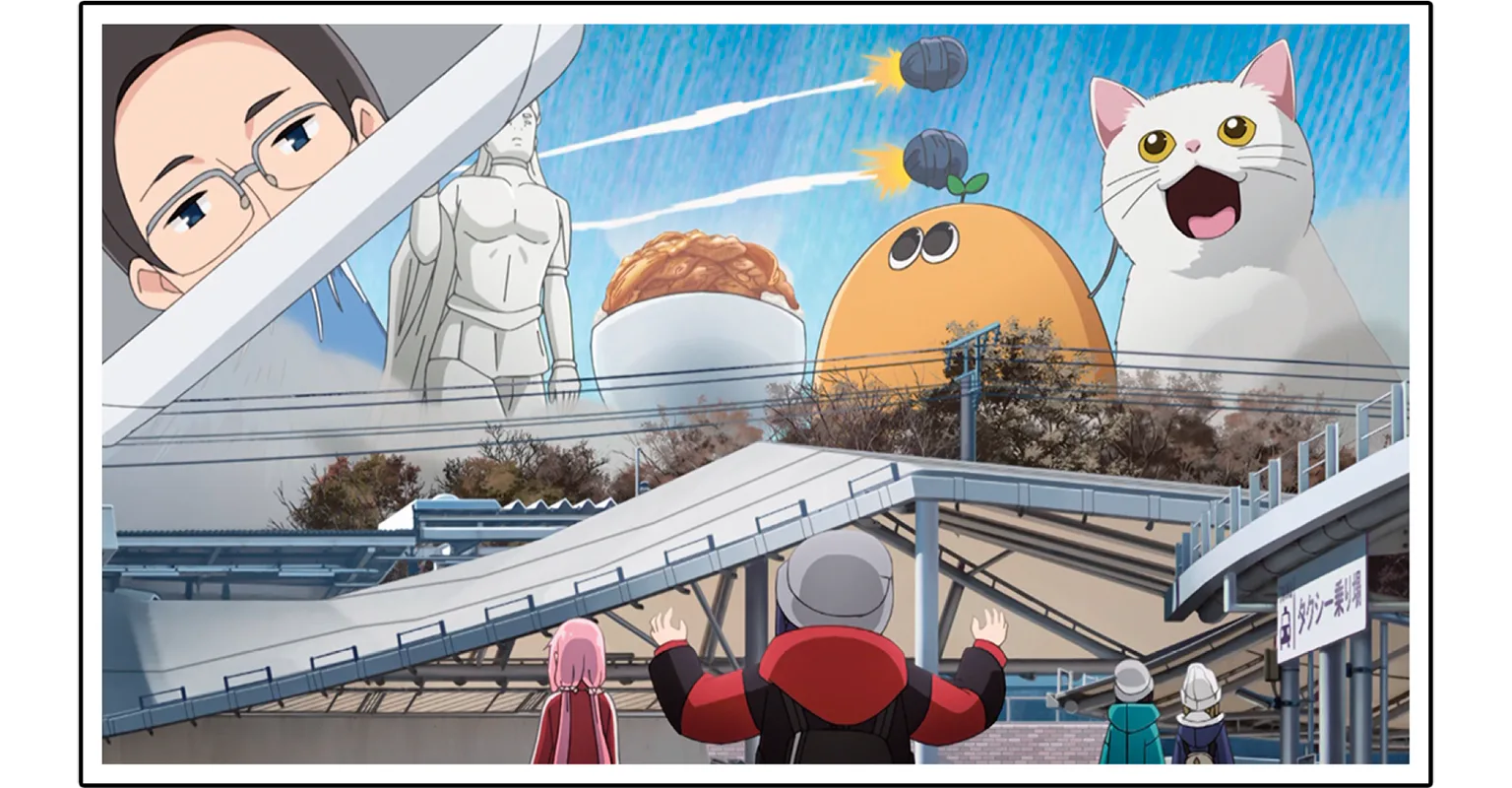 実際に存在していなかったなでしこの登場により回想世界が崩壊の画像