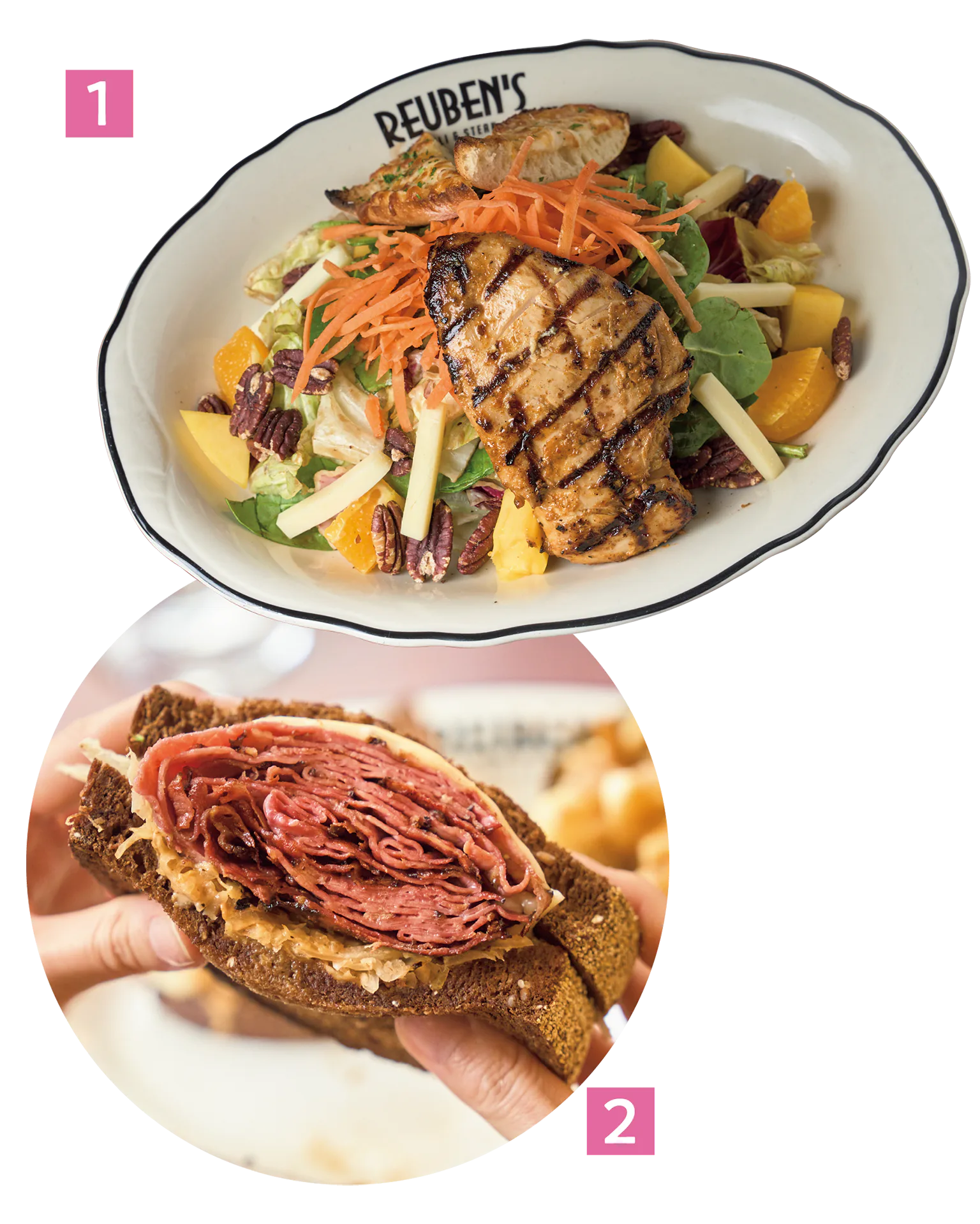 ルーベンス・デリ＆ステーキハウスの料理の画像