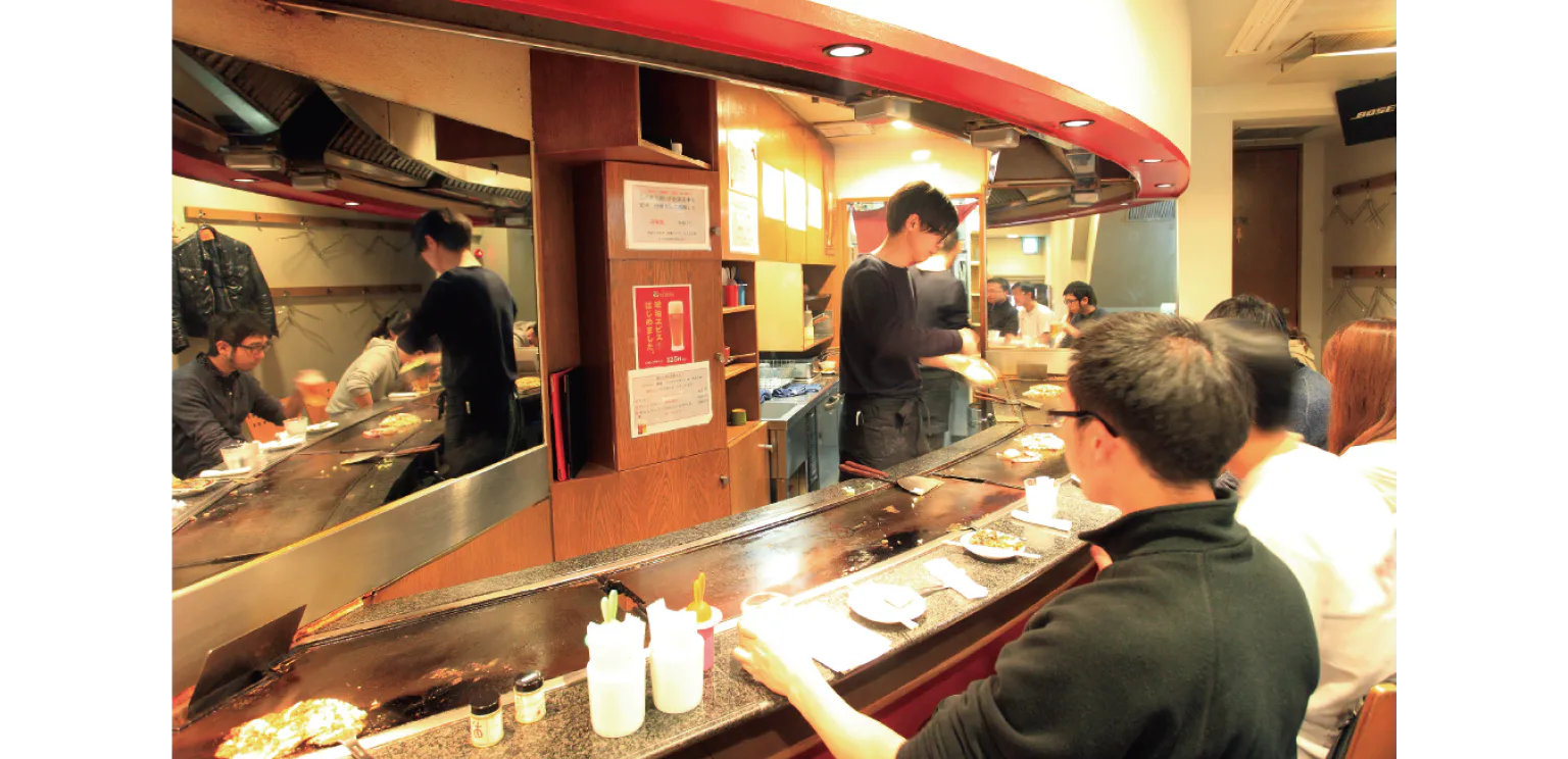 道頓堀美津のの店内画像