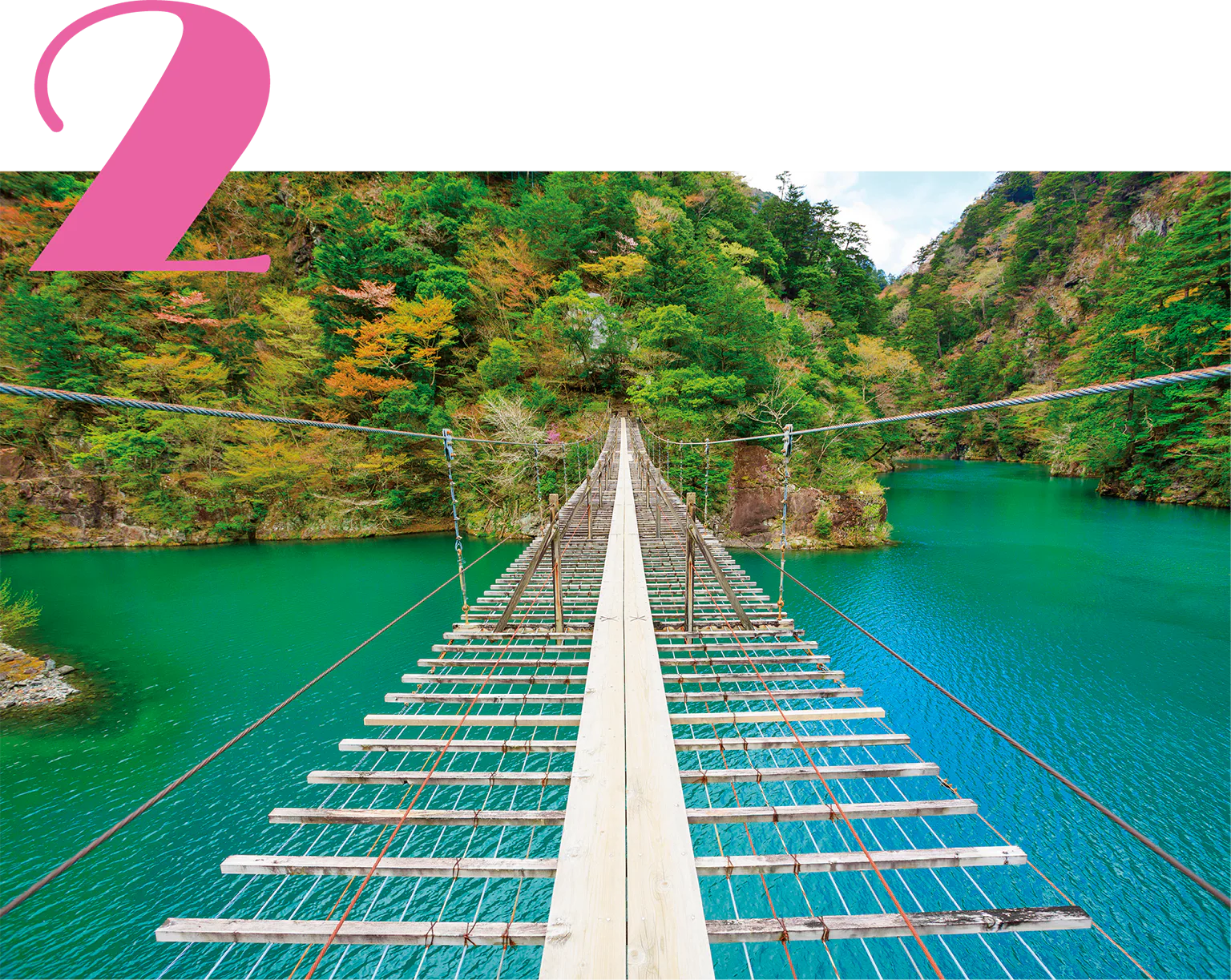 夢のつり橋の画像