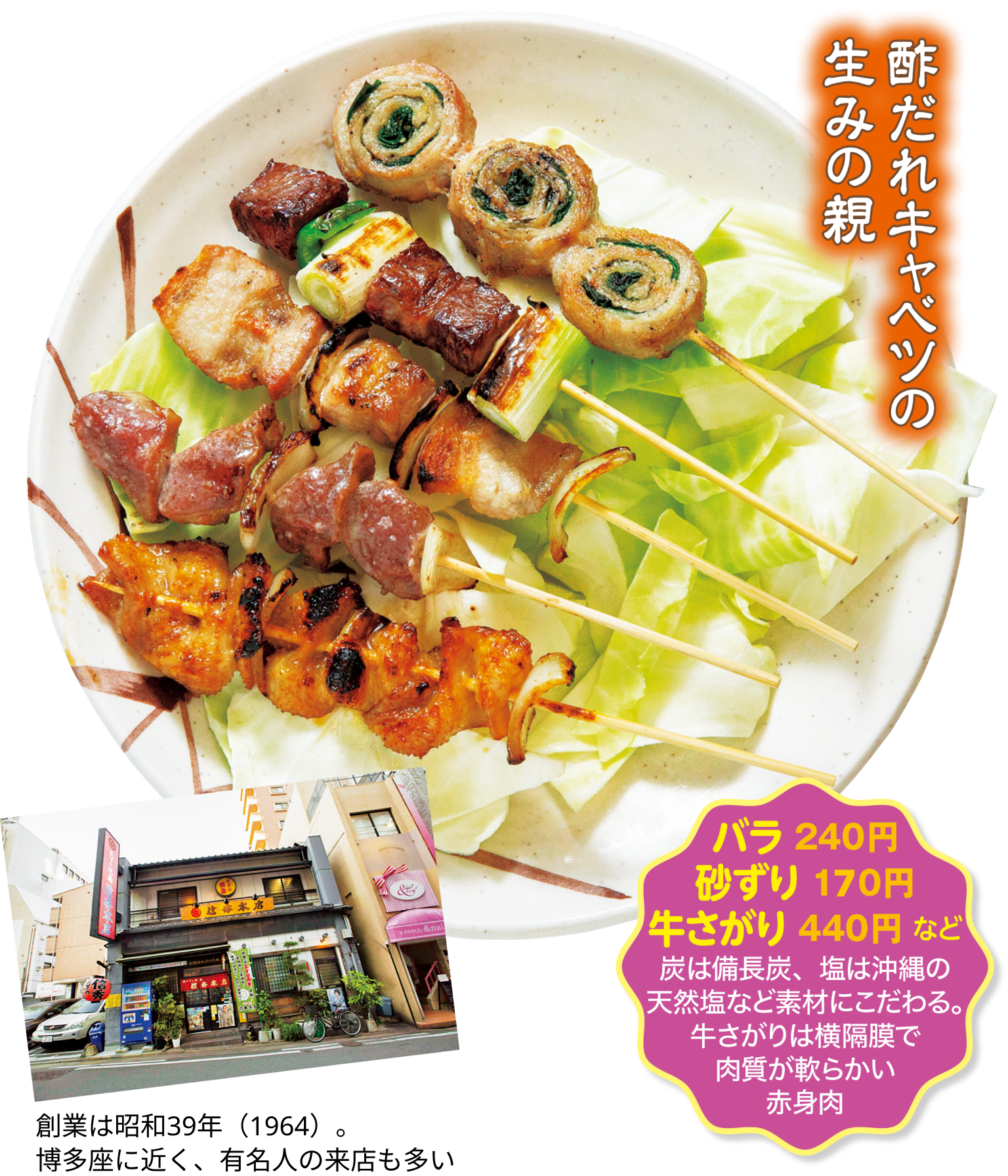 焼き鳥激戦区「福岡・博多」でベストを探す！焼き鳥・とり皮の