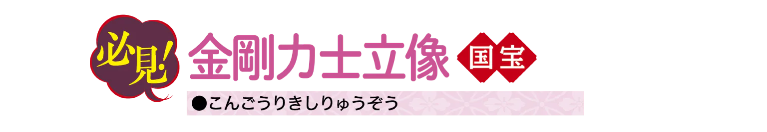 金剛力士立像のタイトル画像