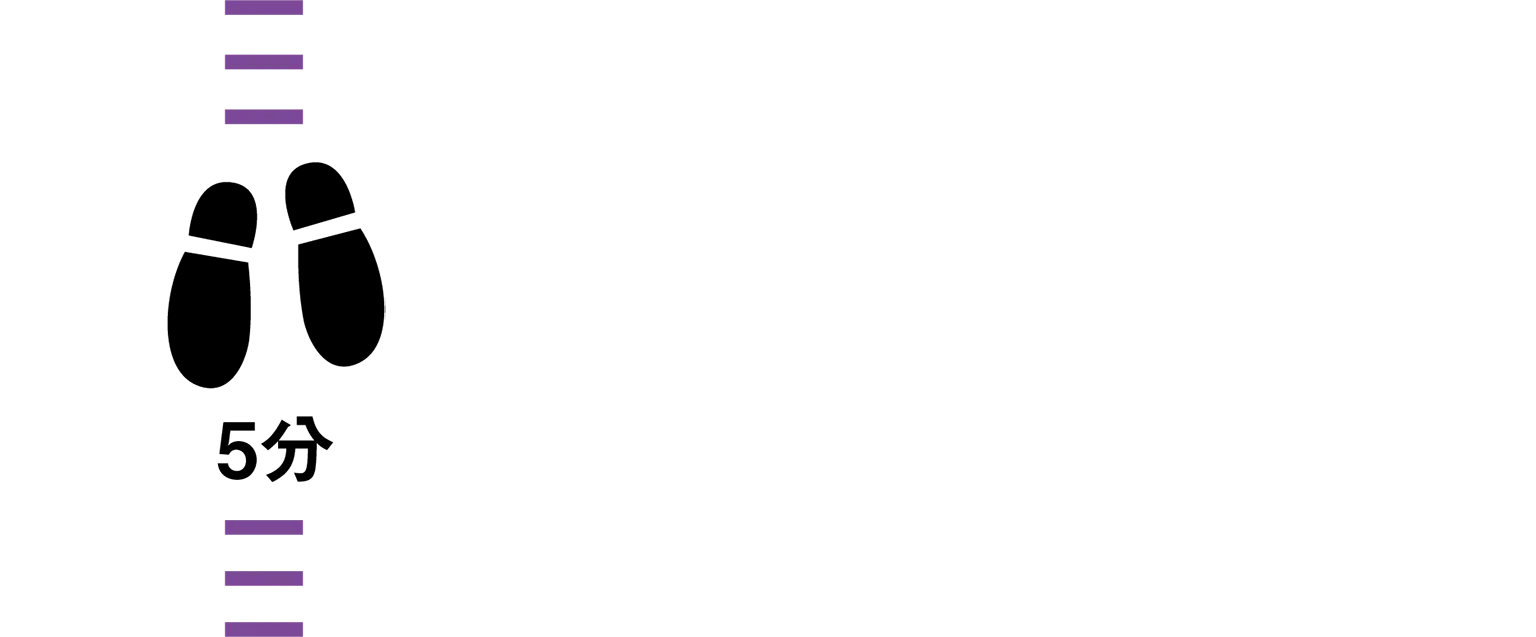 徒歩5分