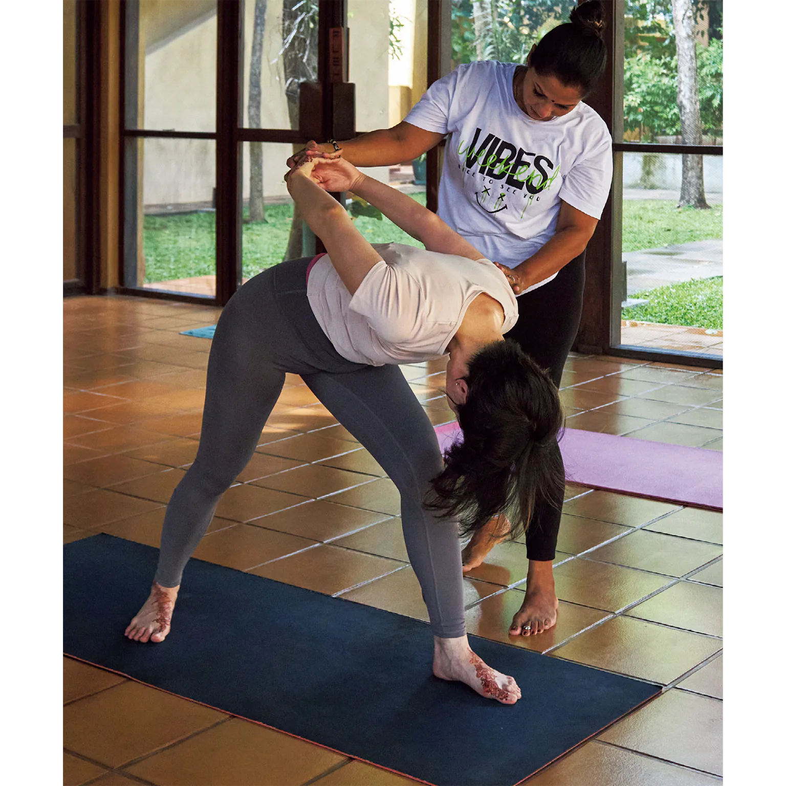 アーユルヴェーダのヨガの画像