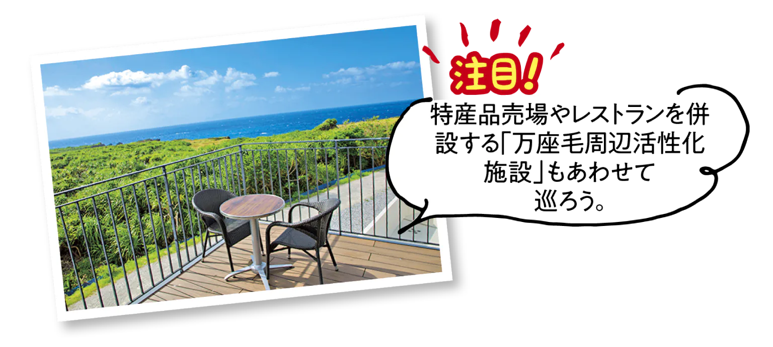 万座毛の画像