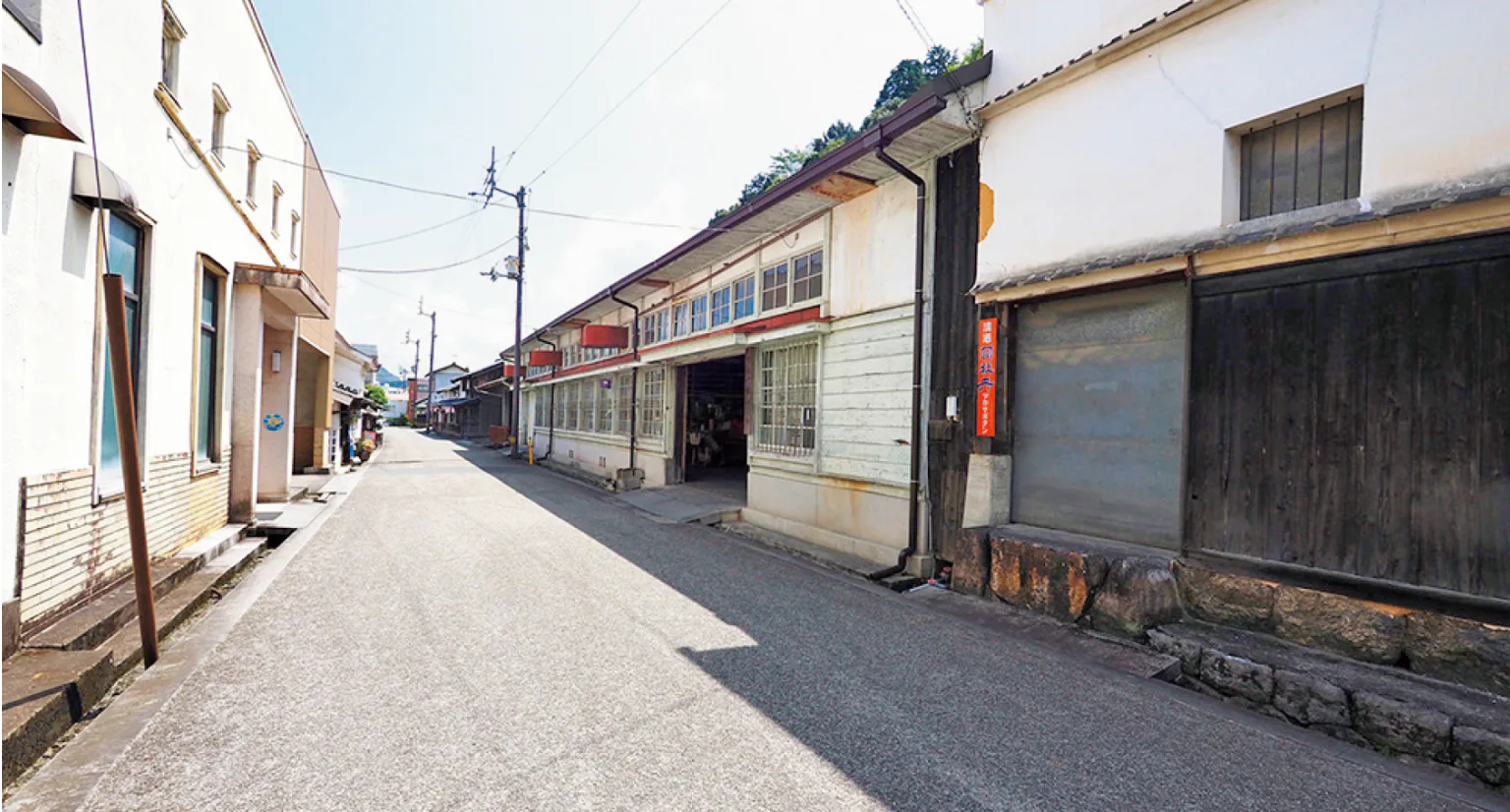 佐川町の街並みを散策の画像