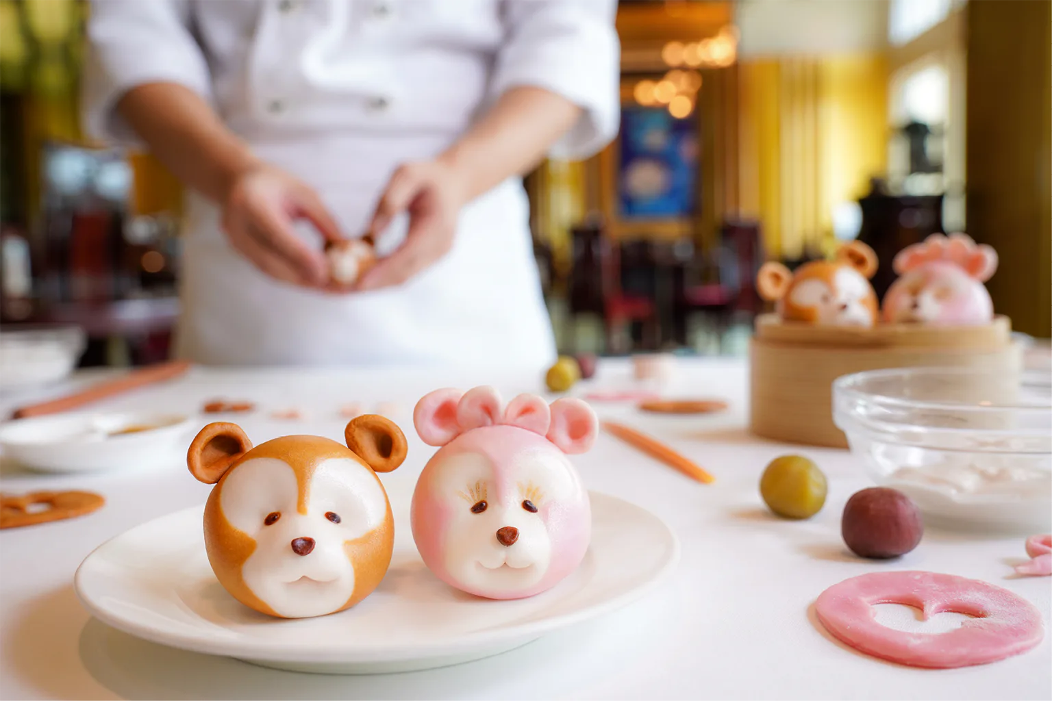 ディズニー点心作り教室の画像