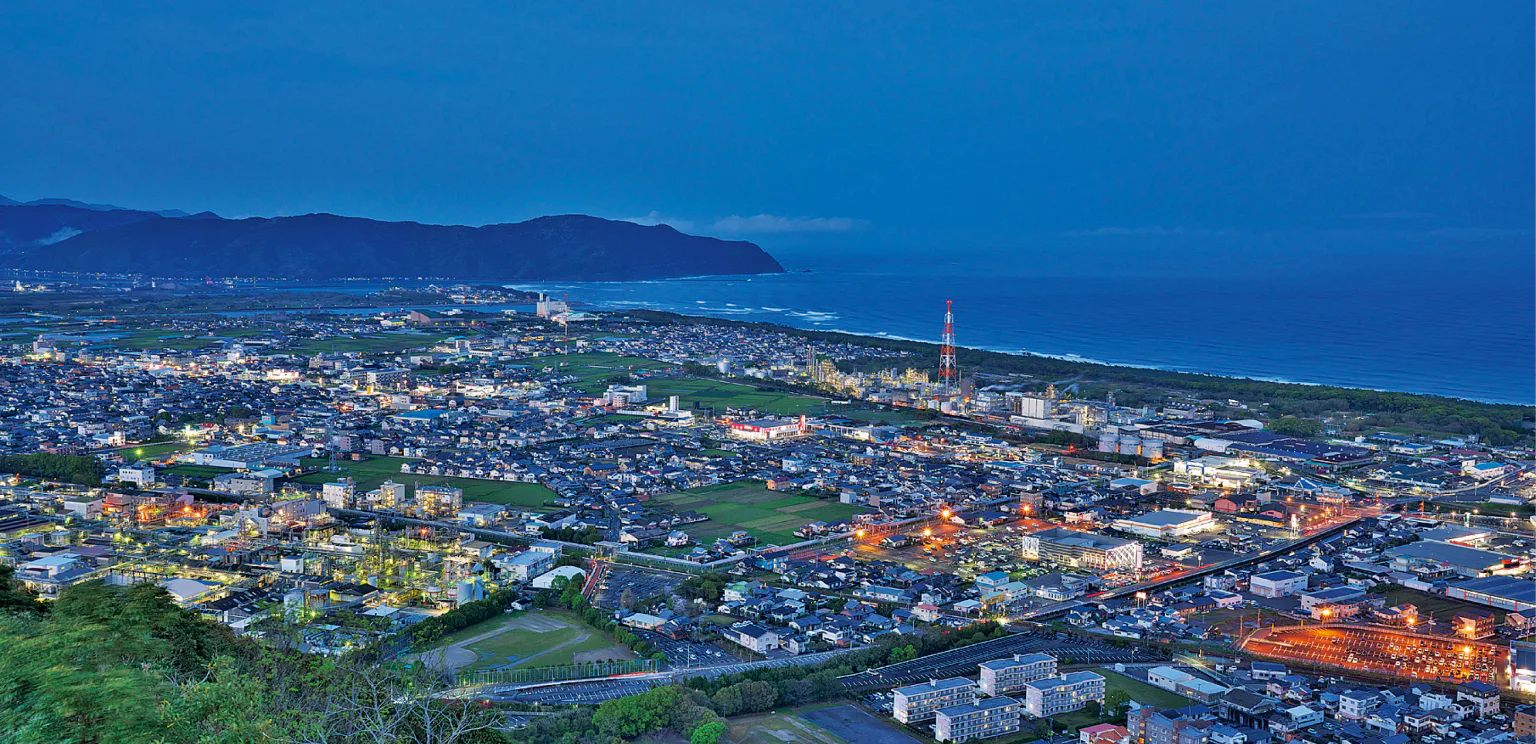 延岡市の街並みや日向灘が一望できるの紹介画像