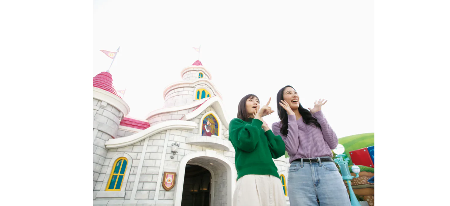 ピーチ城から外に出るとそこは…？