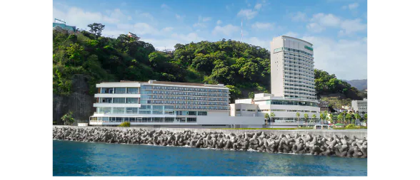 熱海後楽園ホテル外観の画像